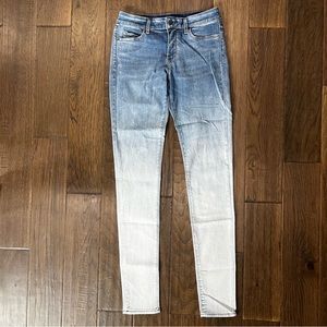 Uniqlo Two Tone Extra Stretch Skinny Jeans
